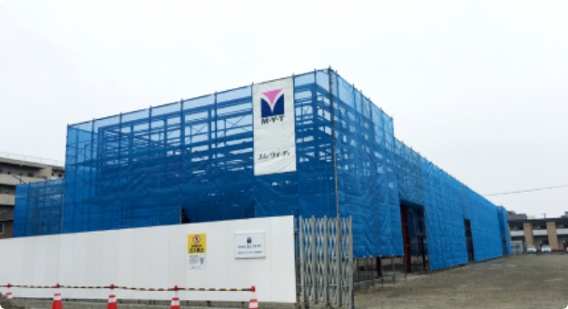 中高層建築仮設足場